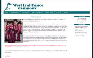 West End Dance Company, Greenville, SC